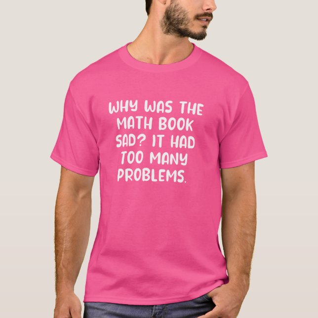 Camiseta Engraçado Professor De Matemática Humor Piada Mate (Frente)
