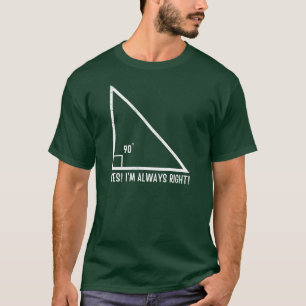Camiseta Engraçado Professor de Matemática/Matemática
