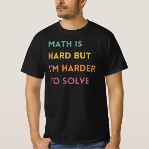 Camiseta Engraçado Professor de Matemática Presente Amant