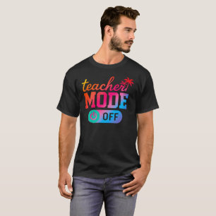 Camiseta Engraçado Professor dizendo tropicais de fim de an