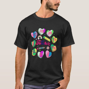 Camiseta Engraçado Professor Feliz Dia dos Namorados Conver