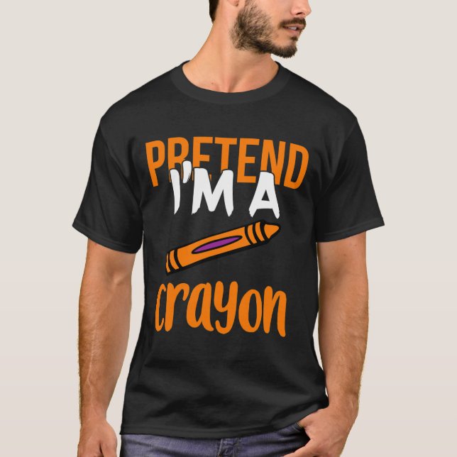 Camiseta Engraçado Professor Finja que sou um Presente de D (Frente)