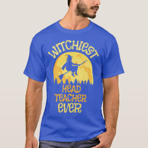 Camiseta Engraçado Professor Witch Halloween Humor 4040404