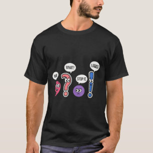 Camiseta Engraçado Professora De Gramática Esperem Que Para