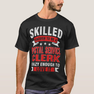 Camiseta Engraçado Profissão Citação de Serviço Postal Qual