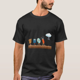 Camiseta Engraçado Progr. de Computação em Nuvem para Evolu