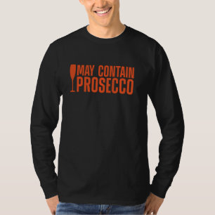 Camiseta Engraçado Prosecco Art Men Mulheres Bebidas De Vin