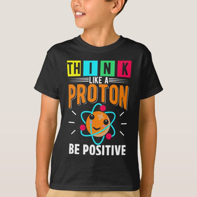 Camiseta Engraçado Proton Humor Physicist Science (Frente)