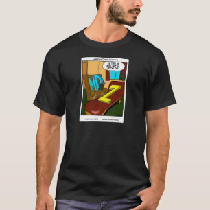 Camiseta Engraçado Psiquiatria Lenta