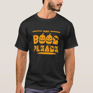 Camiseta Engraçado Pumpkin Mais Boos Por Favor, Figurino De