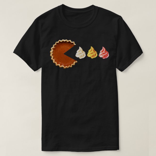 Camiseta Engraçado Pumpkin Pie Ação De Graças Para Mulheres (Frente do Design)