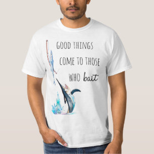 Camiseta Engraçado Pun Pesticando T-Shirt Fora