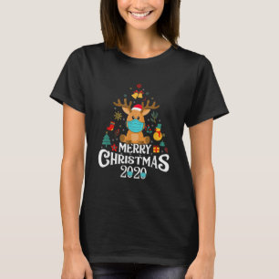 Camiseta Engraçado Quarentena Natal 2020 - Cos de Máscara