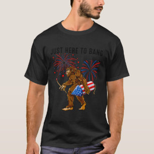 Camiseta Engraçado Quarto De Julho De 4 De Julho, Eu Estou 