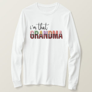 Camiseta Engraçado que a vovó tenha dito arte