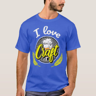 Camiseta Engraçado Que Eu Adoro Cerveja Artesanato