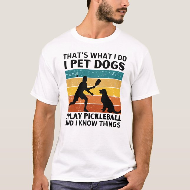 Camiseta Engraçado Que O Que Eu Faço Eu Pinto Cachorros Eu  (Frente)