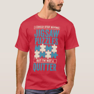 Camiseta Engraçado Quebra-cabeça do Lover Puzzler no Jigsen