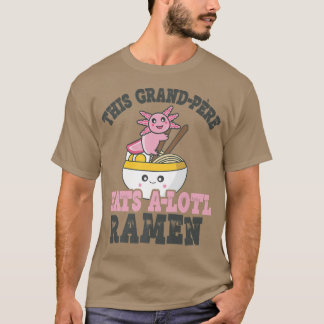 Camiseta Engraçado Ramen Adorando Comida Eixo Cuta de Grand