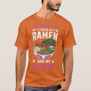 Camiseta Engraçado Ramen Os Únicos Homens - Shoyu Ramen