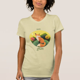 Camiseta Engraçado Raposa Zero Dado Humor Desmotivacional