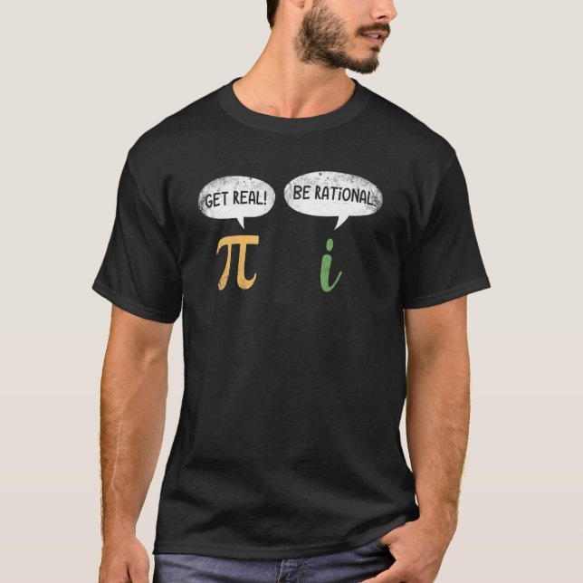 Camiseta Engraçado Realmente Seja Racional Geek De Professo (Frente)