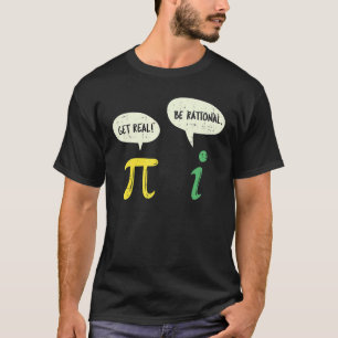 Camiseta Engraçado Realmente Seja Racional Geek De Professo