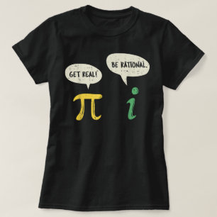 Camiseta Engraçado Realmente Seja Racional Geek De Professo