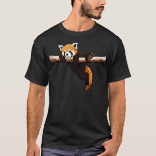 Camiseta Engraçado Red Panda