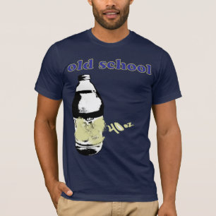 Camiseta Engraçado refrigere 40 onças Remix a velha escol