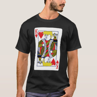 Camiseta Engraçado Rei dos Corações