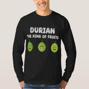 Camiseta Engraçado Rei Duriano De Frutas De Fruta