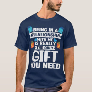 Camiseta Engraçado Relacionamento de Dia de os namorados Gi