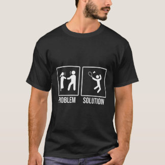Camiseta Engraçado Relacionamento E Badminton