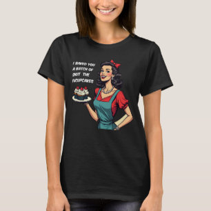 Camiseta Engraçado Retro Sarcástico Atitude Fucupcakes Tee