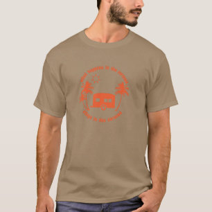 Camiseta Engraçado Rocking Caravan Campground Humor