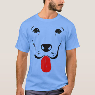 Camiseta Engraçado Rosto Engraçado Cachorro do Dia das Brux