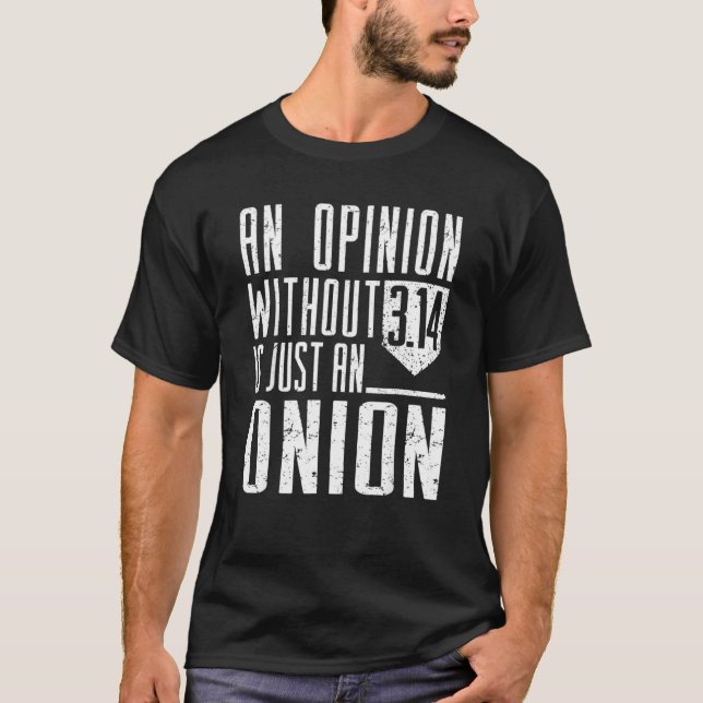 Camiseta Engraçado Roupa De Matemática Sem 314 Apenas Em (Frente)