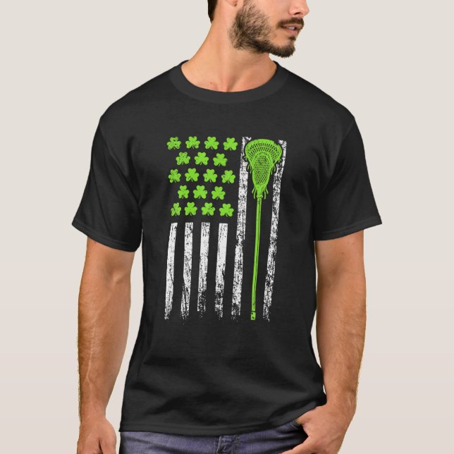 Camiseta Engraçado Rua Americana De Bandeiras Da América Pa (Frente)