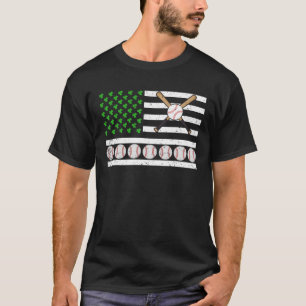 Camiseta Engraçado Rua irlandesa de baseball americano, D