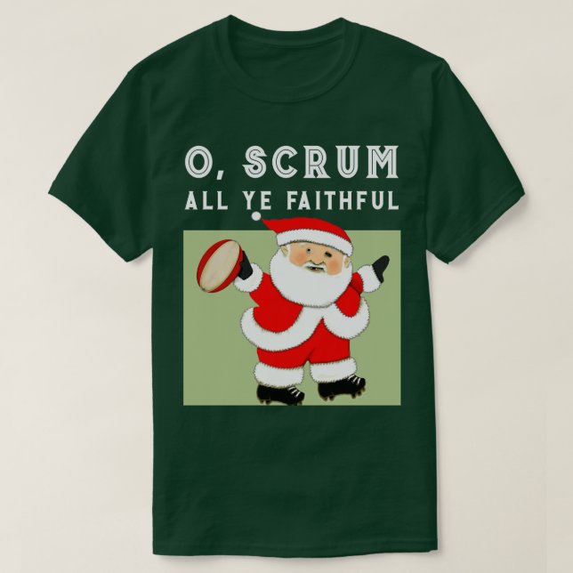 Camiseta Engraçado Rugby Sports (Frente do Design)