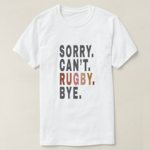 Camiseta Engraçado Rugby Weekender , para o Rugby Mãe, Dom 