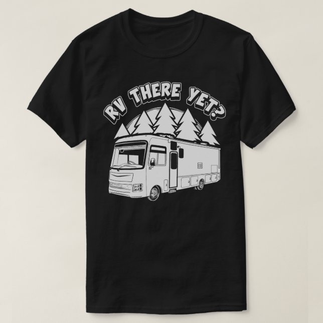 Camiseta Engraçado RV Camping Classe A Autohome Family Vaca (Frente do Design)