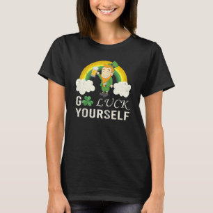 Camiseta Engraçado Saint Patrick Quote Sente-Se Design