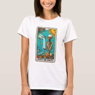 Camiseta Engraçado Salty Witch Tarot