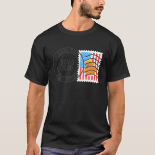 Camiseta Engraçado Salve o Posto Escritório Bebê Trump US F