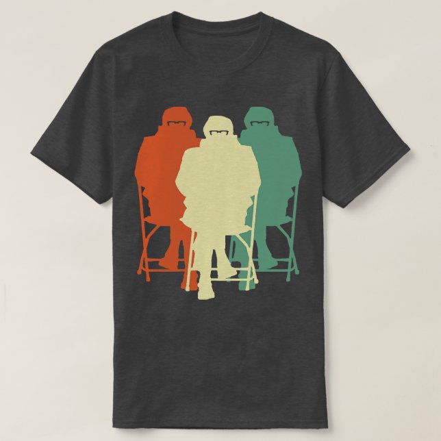 Camiseta Engraçado Sanders Mittens Meme Silhouette (Frente do Design)