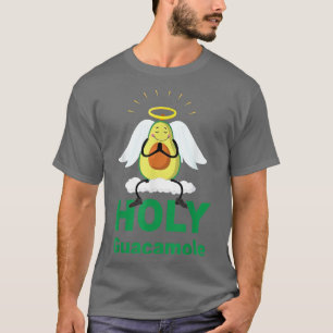 Camiseta Engraçado Santo Guacamole Avocado Angel