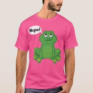 Camiseta Engraçado Sapo anfíbio Sapos de sapo Humor Anima