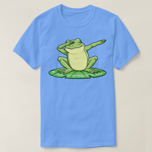 Camiseta Engraçado sapo de apagar (Frente do Design)